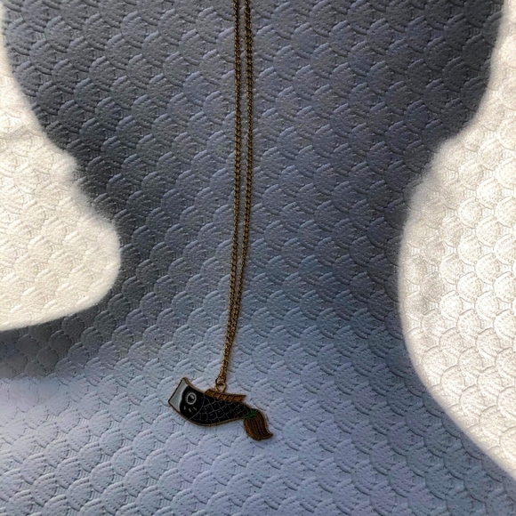 Koi Fish Carp Feng Shui Far East Layer Trendy Necklaces - Picture 13 of 16